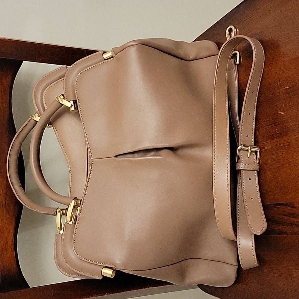 Segolene en Cuir satchel